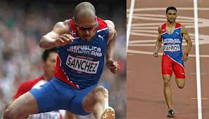 Félix Sánchez y Luguelín Santos