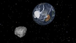 Asteroide cerca de la Tierra