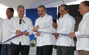 Presidente medina inaugura Boulevard del Este