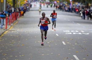 Geoffrey Mutai of Kenya