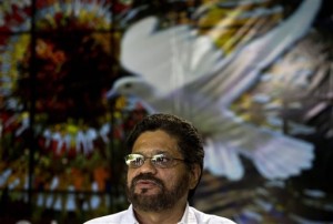 Ivan Márquez, jefe de la delegación de las Fuerzas Armadas Revolucionarias de Colombia