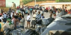 Basura por comida