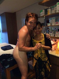 Cristian Castro en paños íntimos