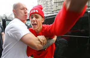 Justin Bieber agresión