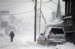 Nieve en Massachusetts