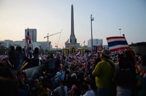 Protestas en Tailandia