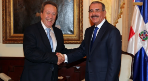 Danilo Medina y Vinicio Cerezo