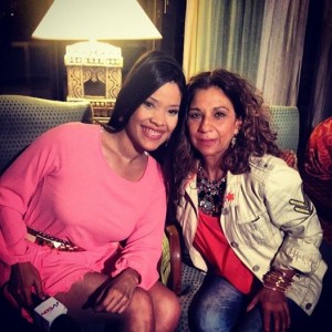 Sixta Morel y Lolita Flores