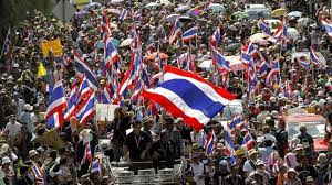 Protestas en Tailandia
