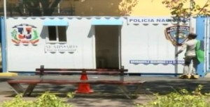Destacamento en parque La Javilla, en el Ensanche La Fe