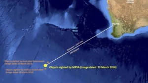 Imagen anterior de satélite que avistó 122 objetos