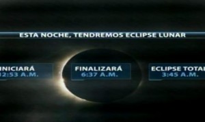 Eclipse lunar total
