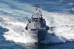 Embarcación de la Armada Dominicana. (Archivo)