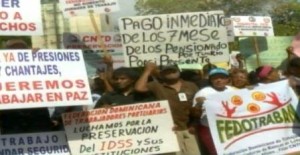 Piquete trabajadores