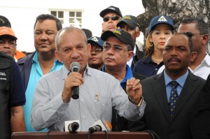 Freddy Hidalgo en San Cristóbal