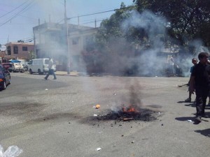 Protestan en sector Mejoramiento Social
