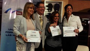 Nuria Piera, Johnny Matos, Lety Bonín y Luisa Morales.