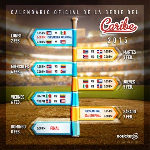 CCalendario Serie del Caribe