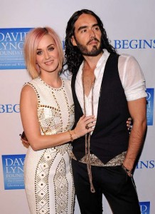 Katy Perry y Russell Brand
