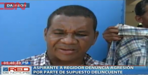 Aspirante a regidor denuncia agresión por parte de supuesto delincuente