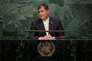 Por qué Rafael Correa dijo que no volvería a Asamblea General ONU