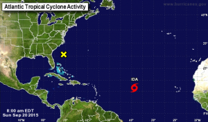 Meteorología vigila tormenta Ida