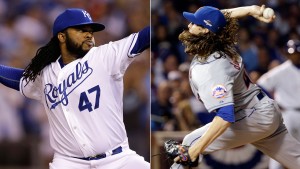 Cueto-deGrom, un duelo de cabelleras en la Serie Mundial