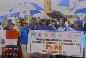 Gremios de enfermería advierten pasarán factura al CN si demandas no son atendidas