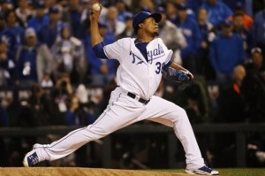 Edinson Vólquez se dice listo para cuando los Reales lo necesiten