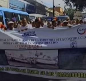 Trabajadores de la construcción demandan cese de corrupción 