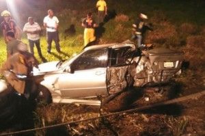 Al menos dos muertos y dos heridos por accidente de tránsito en Higüey 