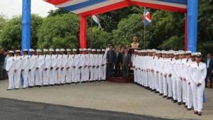 Danilo Medina encabeza graduación de 35 cadetes de la Policía Nacional