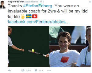 EL FEDERER EN TWITER