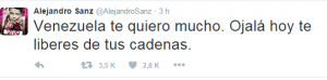 alejandro sanz twit