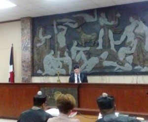 Juez rechaza presencia en estrado abogados familiares de choferes asesinados en audiencia 