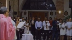 Primera dama encabeza bautizo 