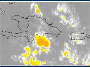 Lluvias dispersas este fin de semana debido a vaguada