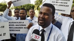 Alguaciles piden derogación Ley de Notarios 140-15 