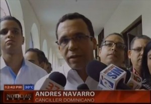 Canciller anuncia después de elecciones retorna dialogo bilateral con Haití