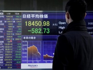 Por primera vez en la historia China cierra sus bolsas durante 15 minutos