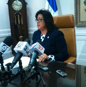 Cristina Lizardo advierte solo el pleno del Senado decide sobre suspensión del “barrilito”
