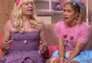 Jennifer López lució como una niña en el Show de Jimmy Fallon 