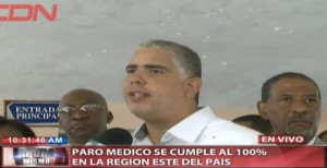 Paro médico se cumple 100% en hospitales región Este del país