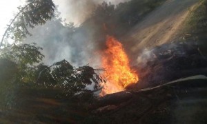 Protestan en Santiago Rodríguez en demanda de carretera