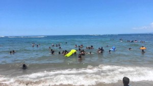Gran afluencia de vacacionistas en diferentes puntos del país