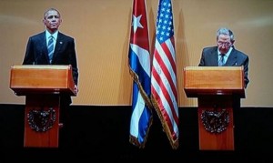 Raúl Castro y Barack Obama ofrecen declaración conjunta