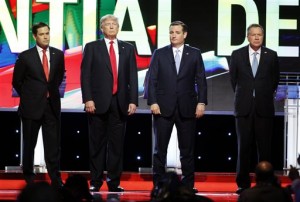 Miami: Aspirantes republicanos rebajan retórica, no sus diferencias