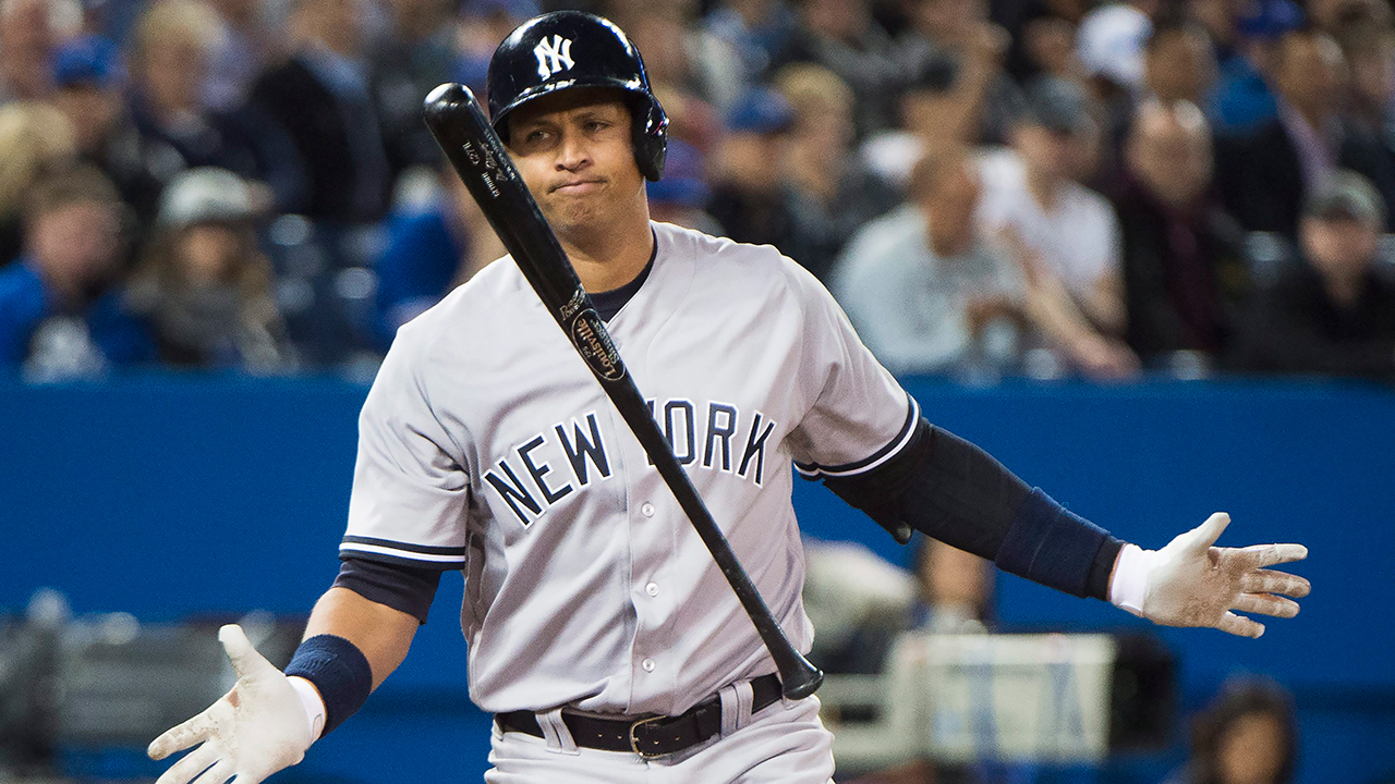 Alex Rodríguez y CC Sabathia, quienes se encuentran en la lista de los lesionados.