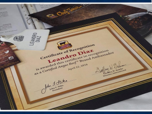 Leandro Díaz,  uno de los 50 embajadores de por vida de la Certified Angus Beef existentes en todo el mundo
