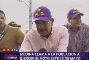 Medina llama  la población a ejercer el voto este 15 de mayo